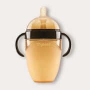 Thyseed Silicone Transition Baby Bottle | 8oz/240ml (Handle Edition) alternate view