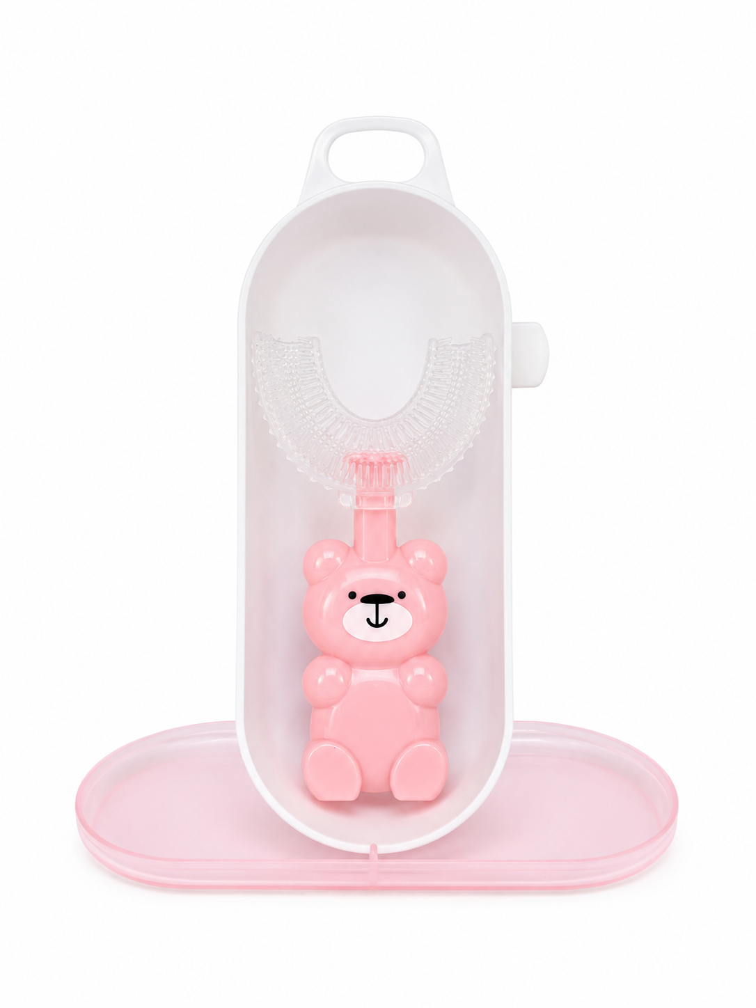 U-shaped children's toothbrushes, toothbrushes for toddlers, manual toothbrushes for children's entire mouths