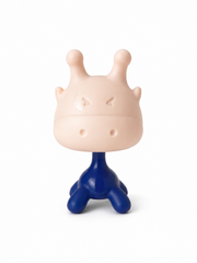 Super Soft Silicone Teether with Suction Base, Mushroom Bobblehead
