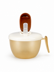 Baby Food Bowl with Straw Lid