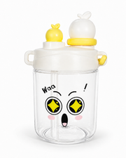 Water Bottle, 2 Ways to Drink Water Bottle, Includes Straw, Direct Drinking,