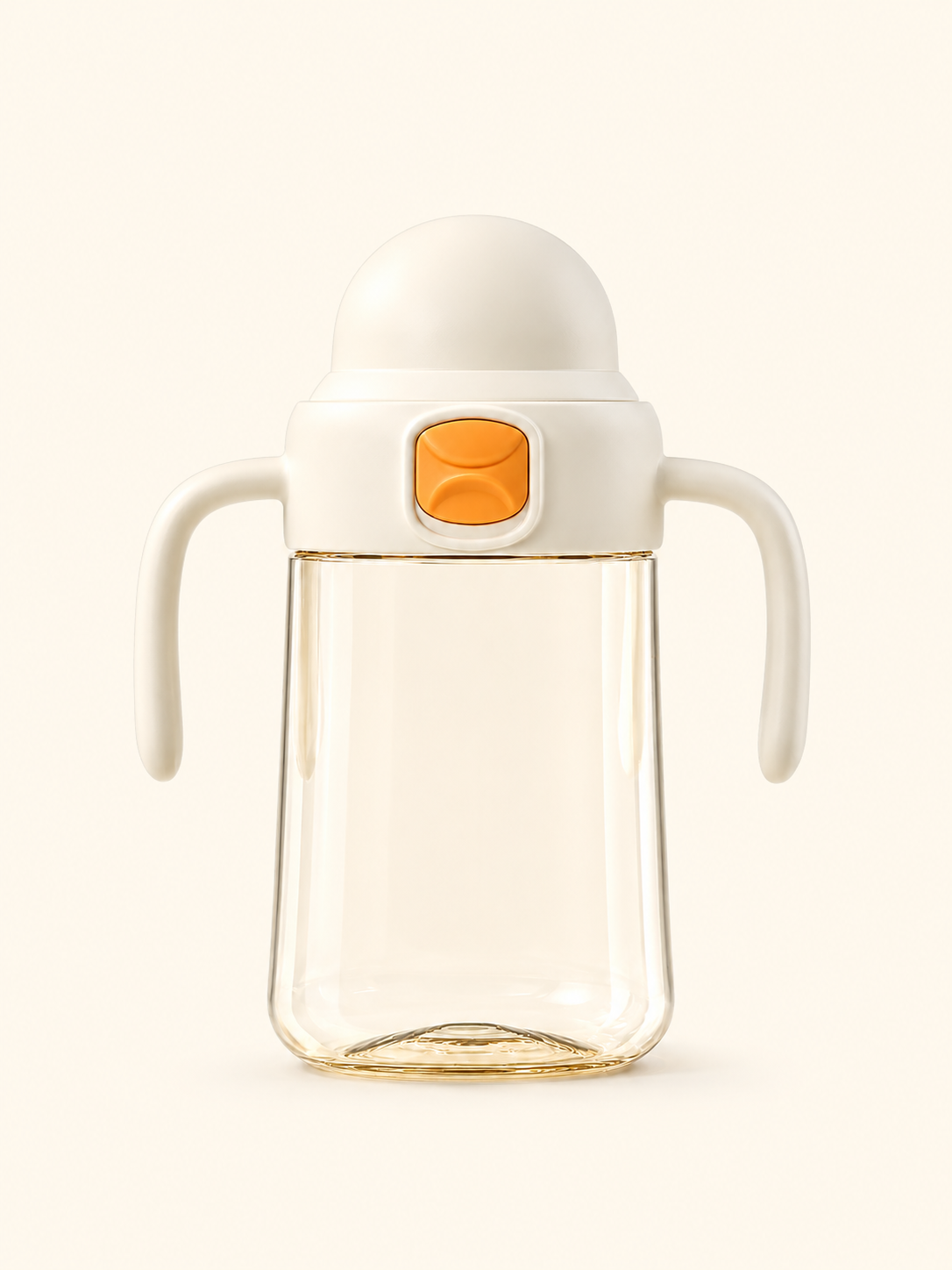 雅宜乐PPSU宽口双柄吸管杯300ml