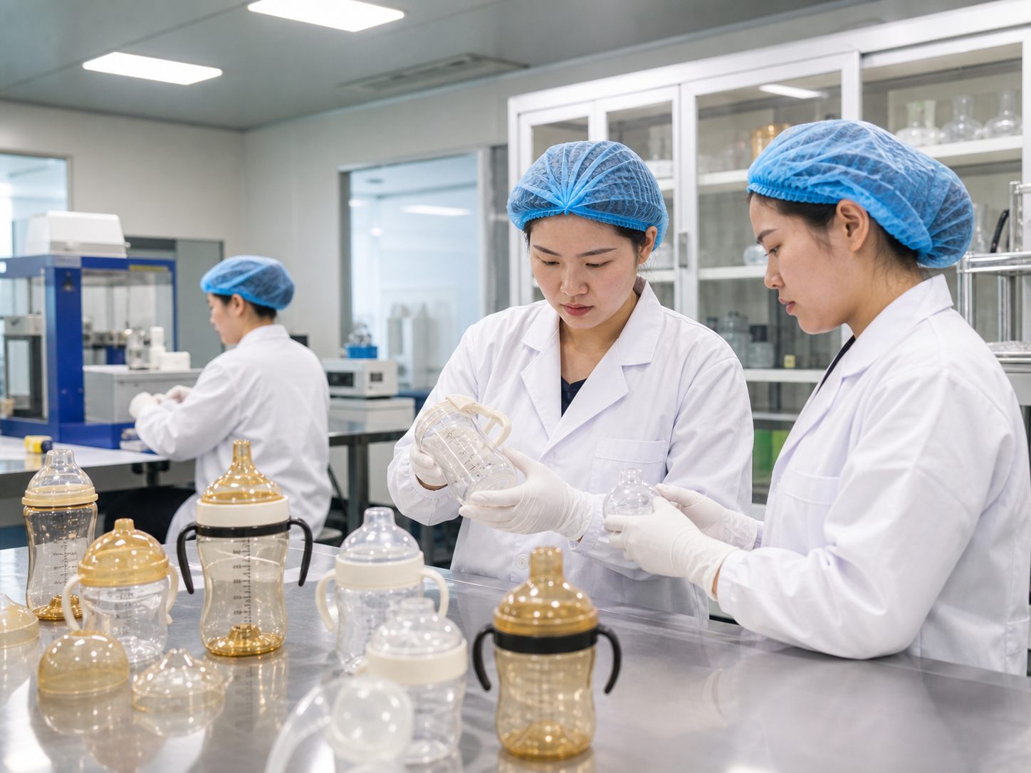 DoraPony laboratory inspection for baby feeding products
