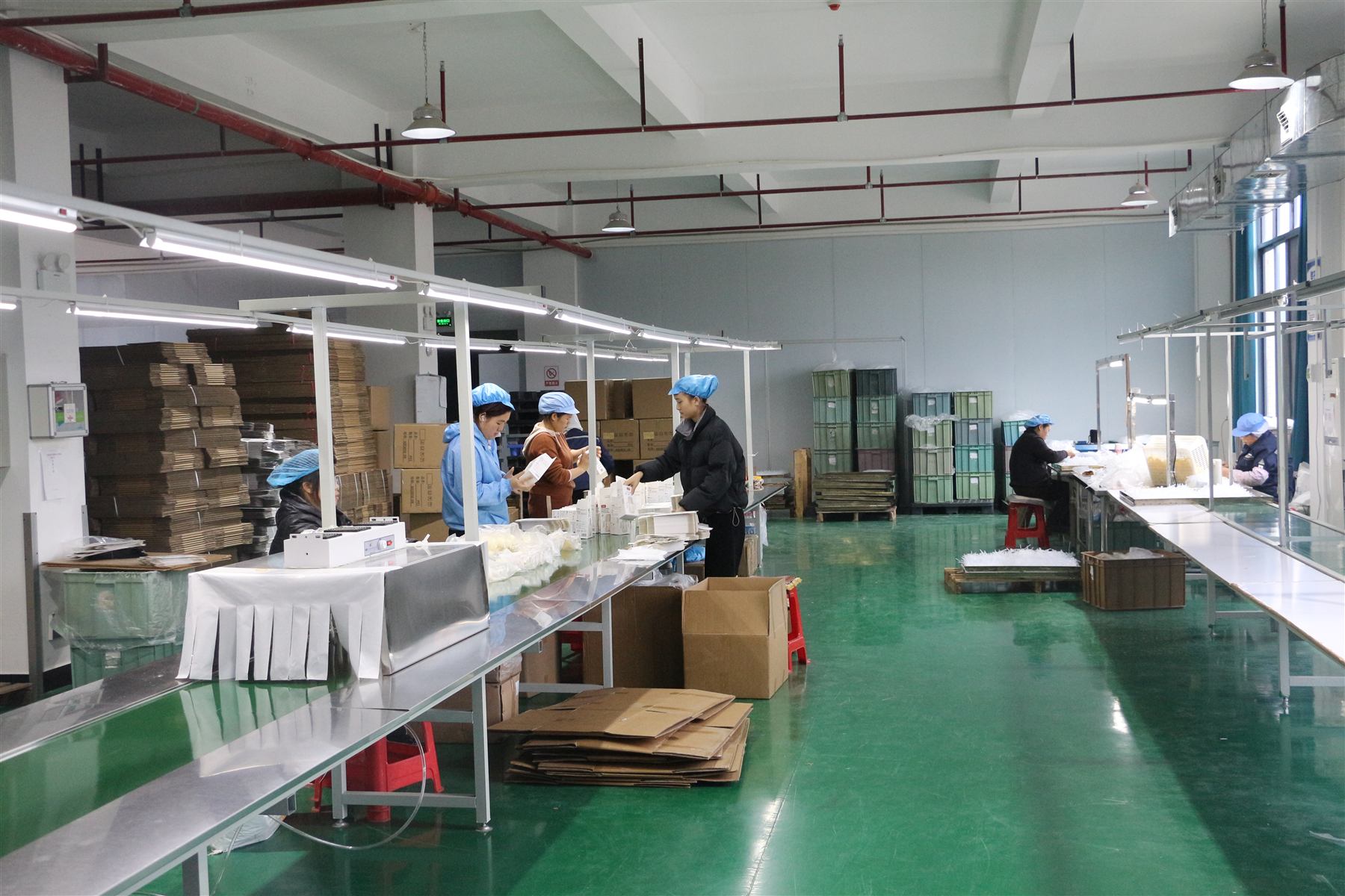 DoraPony packaging line for retail-ready baby feeding products