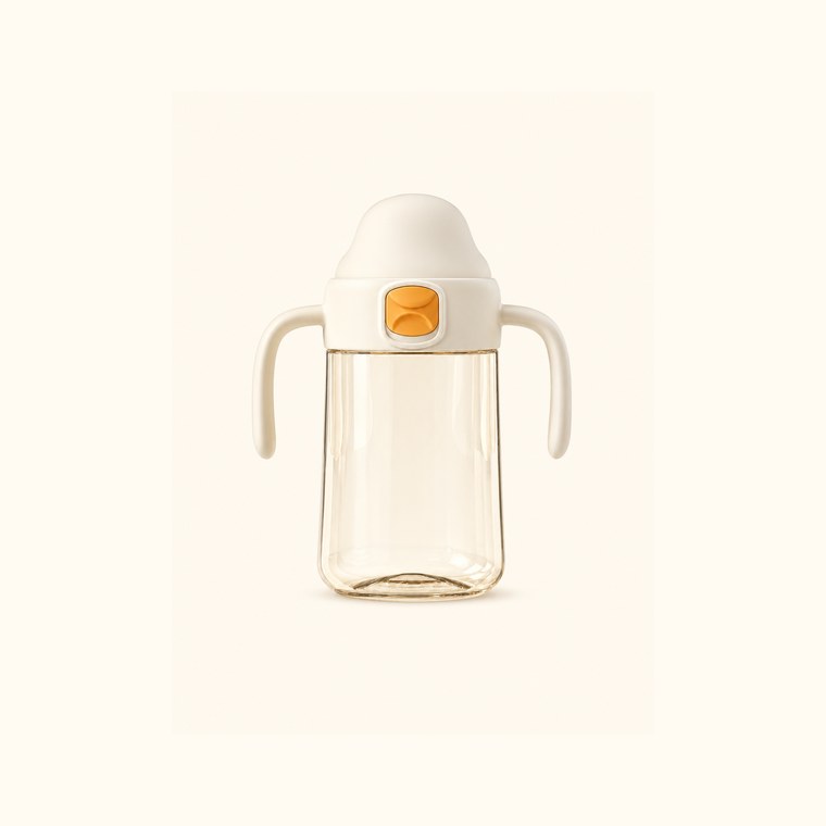 DoraPony straw cup with handles