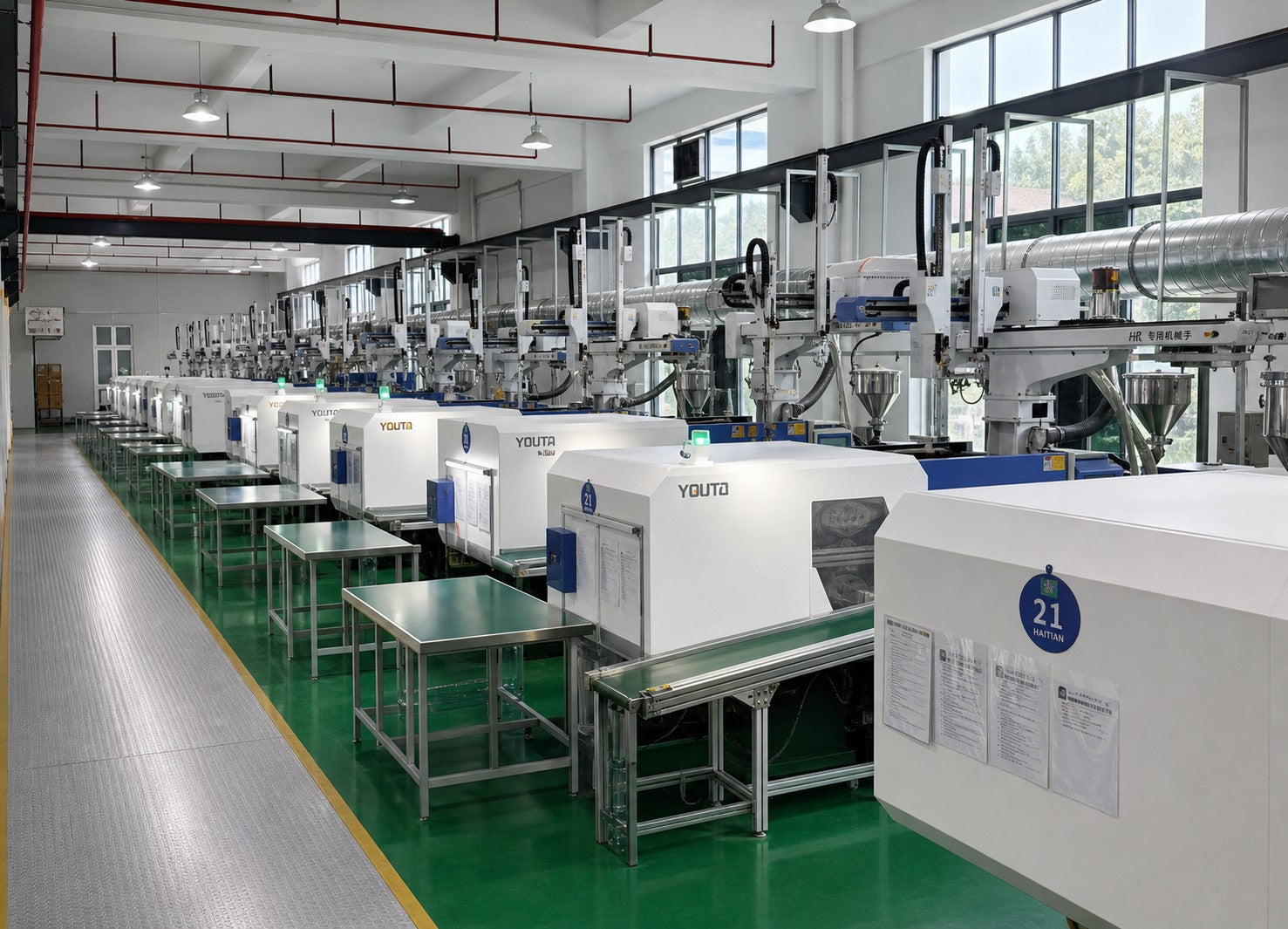 Production and quality control line