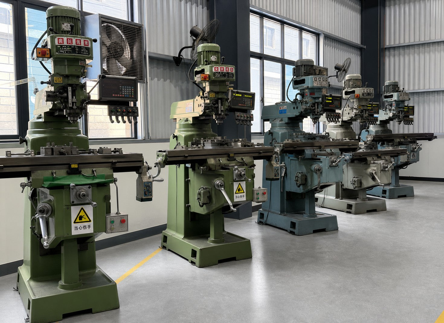 Production machine inside the DoraPony factory