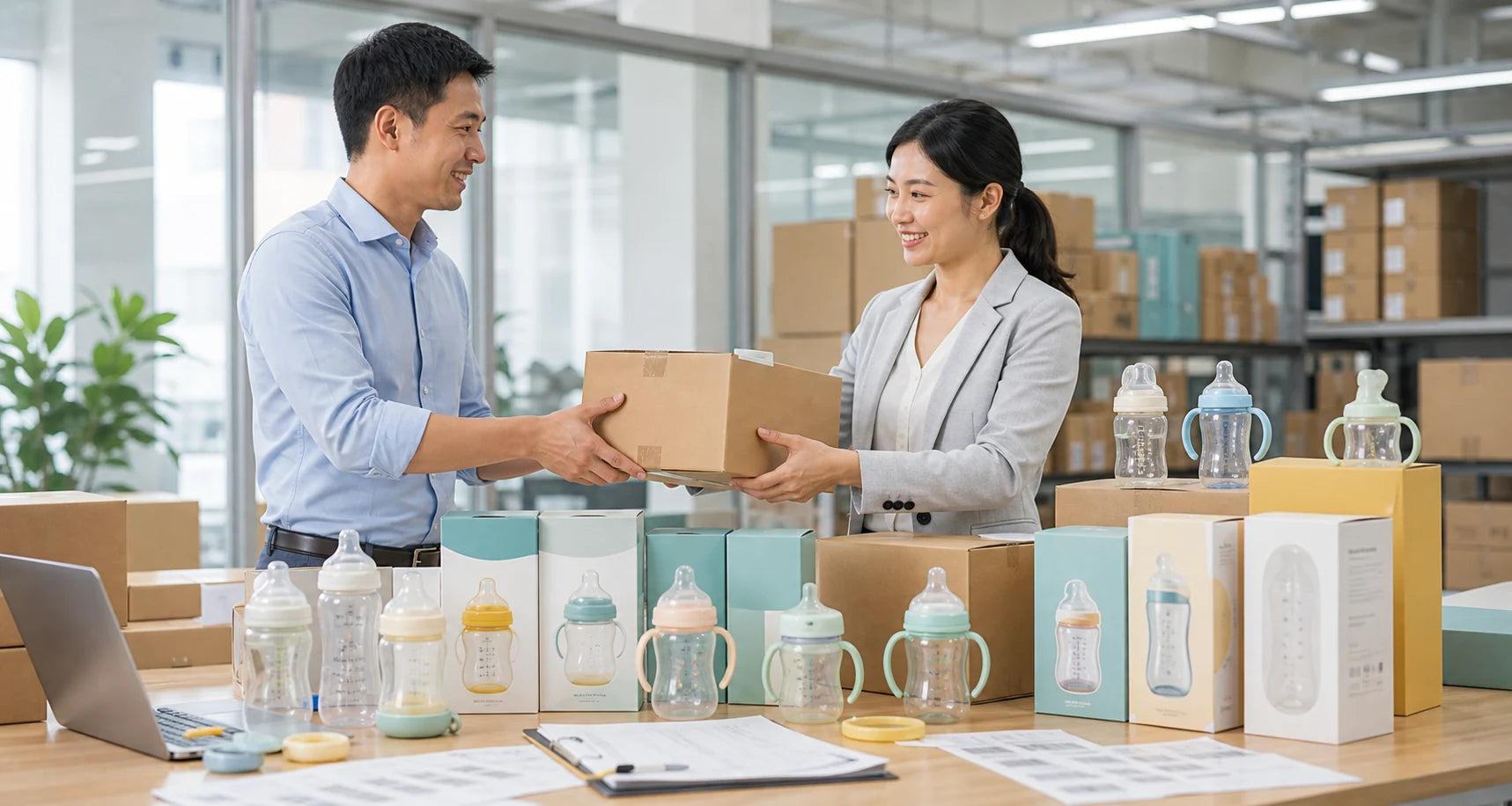 DoraPony approved sample, packaging, and shipment handoff