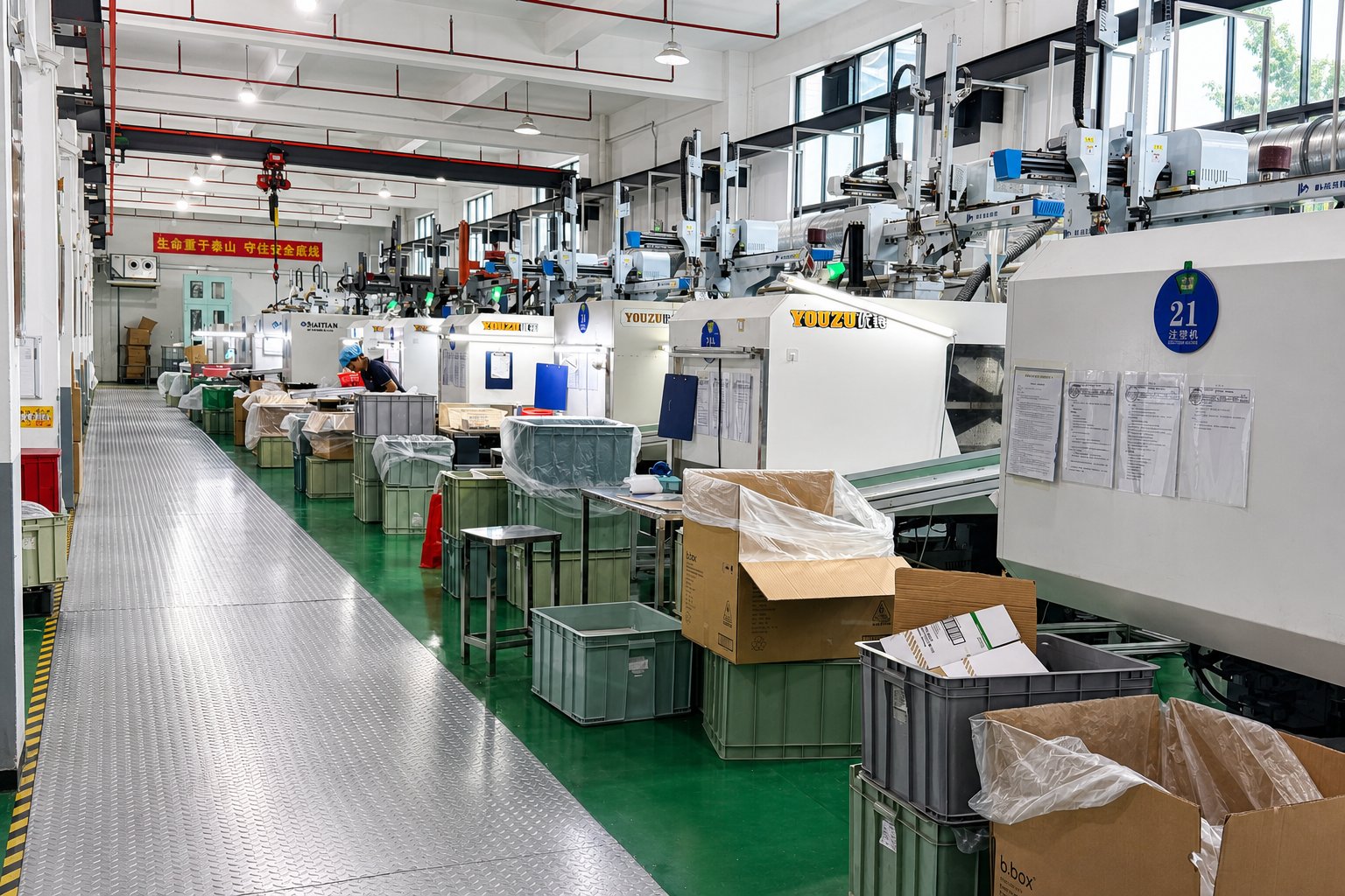 DoraPony injection molding production line